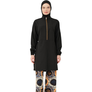 Women's Modest Muslim <b>Islamic</b> Burkinis Swimwear High Cut <b>Print</b> 2 Piece Set High Quality Spandex/Polyester Breathable Quick Front - Product Image 1