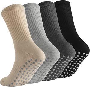 Pilates <b>Socks</b> With <b>Grips</b> for Women Cute Non Slip Crew Gripper Yoga <b>Sock</b>-Grippy Sticky for Hospital/Dance Barre/Workout - Product Image 1