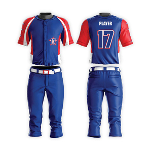 Uniforme de Béisbol Sublimado de Alta Calidad, Unisex, Manga Larga, Transpirable, con Nombre de Equipo Personalizado - Product Image 1