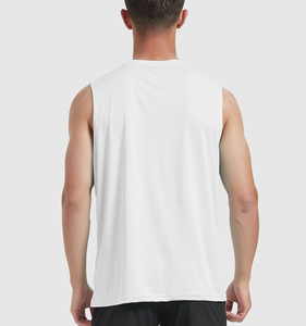 Camiseta sin Mangas de Algodón para Hombre con Logotipo Personalizado 2026, Chaleco Deportivo Informal de Verano para Gimnasio, Correr y Descansar - Product Image 2