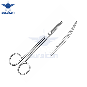 Tijeras Quirúrgicas Joseph de 15 cm, Curvas, Delicadas, de Acero Inoxidable Reutilizables para Rinoplastia, Otorrinolaringología, Cirugía Plástica y Cosmética - Product Image 6