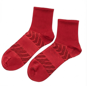 Custom Logo Breathable Latest Style 2026 Men's <b>Socks</b> Quick Dry Knitted Weaving Method Standard <b>Thickness</b> <b>Socks</b> Customized Color - Product Image 1