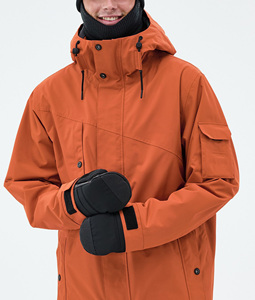 2026 Orange Color Outdoor Winter Thermal Plus Size Snowboard Ski Jacket Waterproof Windproof Insulated Custom OEM ODM - Product Image 6
