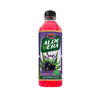 Concentré de boisson aux fruits d'aloe vera en gros de l'usine du Vietnam 500ml, faible teneur en sucre et en glucides, boisson OEM ODM, marque privée personnalisée