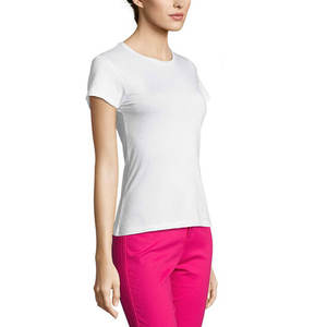 Camisetas de Mujer Modernas y Elegantes en Oferta, Diseño de Cuello Redondo, Precio Accesible - Product Image 1
