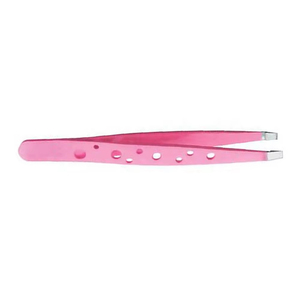Pinzas de Cejas de Punta Inclinada Premium, Ligeras, con Mango Antideslizante para una Depilación sin Esfuerzo, de Acero, para Belleza y Cuidado de las Cejas - Product Image 4