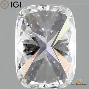 Diamante Cultivado en Laboratorio con Certificación IGI, Color D, Claridad VS2, 2.00 Quilates, Corte Cojín, para Anillo de Compromiso de Lujo - Product Image 5