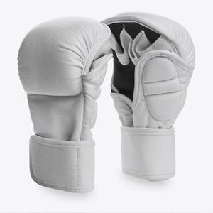 Gants de MMA professionnels, en cuir PU, fermeture à boucle, imperméables, protection UV, entraînement, personnalisés, unisexes - Product Image 1