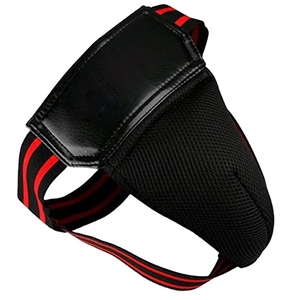 Protector Inguinal de Alta Calidad con Logotipo Personalizado, Protector Inguinal de Cuero Antideslizante para Hombre, para Entrenamiento de Boxeo, MMA, Muay Thai - Product Image 5