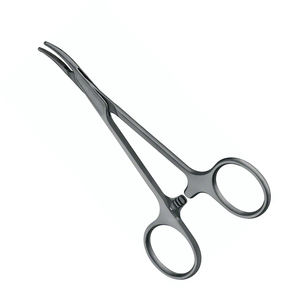 Black Color 5.5 Inch Hemostat Curved and Straight Hemostat Forceps Piercing <b>Pliers</b> Forceps Stainless CE ISO by Blush surgical - Product Image 2