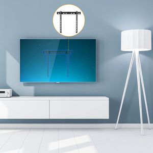 Supporto a Parete per TV, Staffa per TV Piatta, Supporto da Parete per TV da 32-65 Pollici, Distanza Massima tra Fori 400mm, Capacità 30 kg, Prodotti per Montaggio TV e Carrelli - Product Image 6