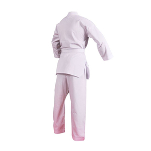 Uniforme de Taekwondo Blanco 100% Algodón Unisex para Adultos Transpirable de Corte Regular de una Pieza para Artes Marciales - Product Image 2
