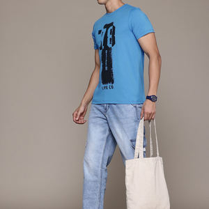 เสื้อยืดโพลีเอสเตอร์ 100% ผ้าฝ้าย พิมพ์ลายพัฟฟ์ ปักลาย  วิธีการพิมพ์ดิจิทัล - Product Image 5