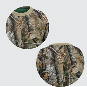 Chemises de chasse et de pêche camouflage à manches longues pour hommes, personnalisables avec logo, UPF50+, séchage rapide, légères, respirantes et discrètes, collection 2026 (vente en gros) - Product Image 3