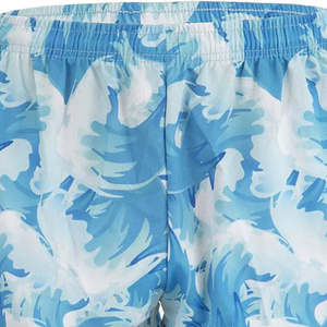Custom Logo High Quality Surf Trunks Mens Beach Pants Swim Shorts Stretch Boardshorts Men's 3D Camouflage Tree <b>Leaves</b> Printed - Product Image 6
