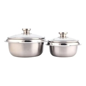 High-performance food storage stainless steel casserole for professionals stylish dining casserole for modern <b>table</b> setups - Product Image 2