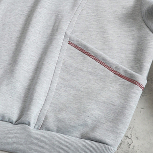 Sudadera con Capucha de Felpa Gruesa de Doble Color para Hombre, Estilo Urbano, con Logotipo Personalizado, Alta Calidad, Suministro al por Mayor - Product Image 4