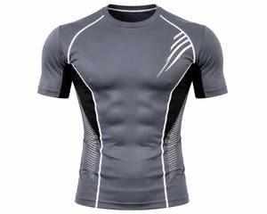 <b>Men's</b> Compression Performance T Shirt Quick Dry Short Sleeve Gym Fitness Training Running <b>Base</b> <b>Layer</b> Sports Compression T-Shirt - Product Image 1