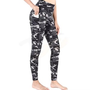 Leggings de sport pour femmes avec logo personnalisé, vêtements de yoga, vêtements de sport, collants de compression, leggings pour femmes en vente - Product Image 2