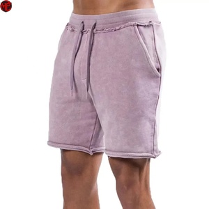 Shorts de sport en molleton 100 % coton épais pour hommes, respirants, en French Terry, pour la course et l'entraînement – Vente en gros - Product Image 5
