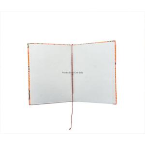 Beautiful Floral Print Cover With Handmade Paper Diary & <b>memo</b>-<b>pad</b> set for writing Journal for School, Travelling & Gifting Diary - Product Image 3