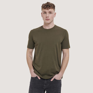 Camiseta de Hombre 100% Algodón al por Mayor, Logotipo Personalizado, Nuevo Diseño en Estilo Casual Liso, 260 Gramos de Peso de Tela, OEM Personalizado - Product Image 5