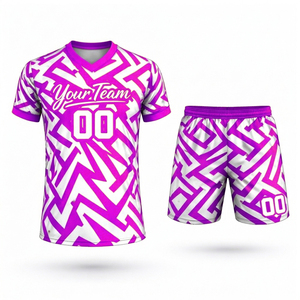 Conjunto Unisex Personalizado con Impresión por Sublimación, Material de Poliéster Transpirable de Secado Rápido, Estilo Personalizado - Product Image 4