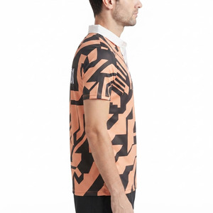 Polo de golf pour homme, vêtements d'entraînement de golf pour homme, maillot de golf de haute qualité pour homme, maillot de golf 100% polyester - Product Image 3