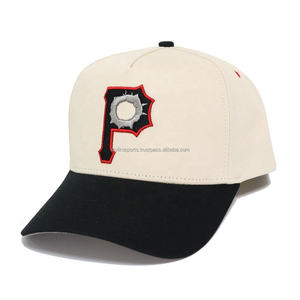 Haut réglable Snapback papa chapeau coton casquette de Baseball casquette de sport couleur tonique Logo personnalisé broderie Patch américain en gros - Product Image 1