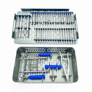 Kit de Instrumentos Quirúrgicos Ortopédicos de Acero Inoxidable Synthess/Depuy, Base para la Extracción de Tornillos Rotos, de Dentavex - Product Image 5