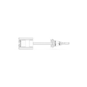 Wholesale Price Screw <b>Back</b> Stud <b>Earrings</b> Exquisite 14K Solid White Gold Fine Jewelry Comes With Princess Cut Lab Grown Diamond - Product Image 4