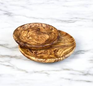 Platos hechos de madera de olivo - tallados a partir de una sola pieza - Product Image 4