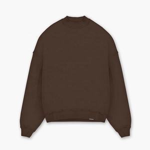 Sweats à capuche épais personnalisés de haute qualité polaire 500gsm 100% coton hommes pull surdimensionné à manches longues sweats à capuche - Product Image 3