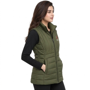 Chaleco Acolchado Premium para Mujer, Sin Mangas, Aislante, Transpirable, Tejido Ecológico Resistente al Agua, Cierre Completo con Cremallera - Product Image 4