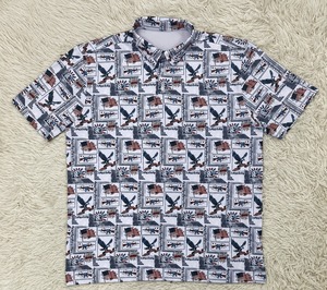 Camiseta Polo para Hombre, Estampado de Plantas, Manga Corta, Casual, Transpirable, Tejido Elástico en Cuatro Direcciones, Polos de Golf de Alta Calidad - Product Image 1