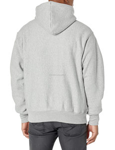 Sweat-shirts à capuche surdimensionnés en molleton lourd de qualité supérieure 400 g/m² avec logo personnalisé pour hommes - Product Image 3