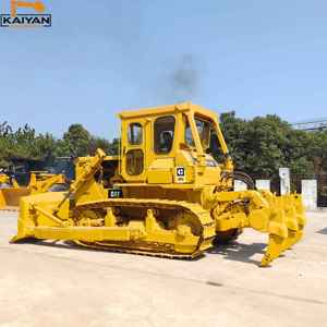 Bulldozer sur chenilles CAT D7G d'occasion, machine de terrassement lourde pour la construction et l'exploitation minière - Product Image 5