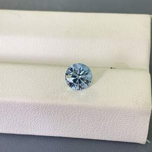 Diamants ronds de 1 carat créés en laboratoire, certifiés IGI GIA, clarté VVS, diamants en vrac pour bijoux, diamants bleus CVD cultivés en laboratoire, vente en gros - Product Image 1
