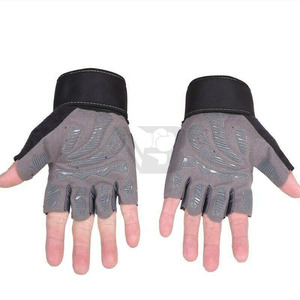Gants de musculation tendance avec logo personnalisé, gants de musculation, de fitness et de bodybuilding, demi-doigts, pour l'entraînement en salle de sport et les vêtements de sport - Product Image 2