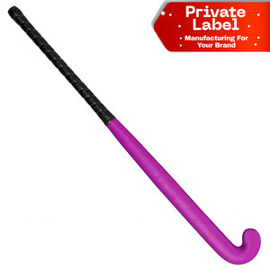 Palo de hockey sobre césped de perfil de arco avanzado para habilidades 3D y equipo de drag flick, palo de hockey de alta potencia con fibra de carbono rígida para partidos - Product Image 1