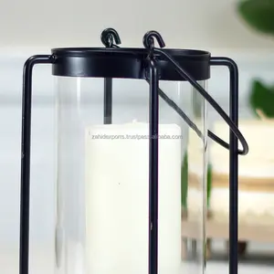 Modernas Lámparas Portavelas de Metal Hechas a Mano con Forma Redonda para una Decoración Elegante de la Sala de Estar y Bodas por Zahid Exports - Product Image 3