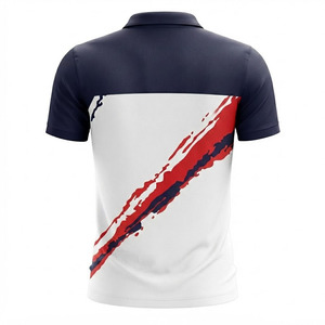 Custom Sublimated Raglan Sleeve Polo Shirt Men Quick Dry Breathable Badminton <b>Table</b> <b>Tennis</b> Team Jersey Wholesale - Product Image 2