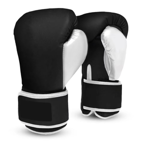 Guantes de Boxeo de Cuero para Entrenamiento, Cómodos y Transpirables, con Cierre de Velcro - Product Image 1