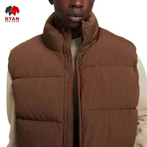 <b>Men</b>’s Puffer Vest <b>Lightweight</b> Sleeveless Quilted <b>Jacket</b> Warm Winter Bodywarmer <b>Casual</b> Wear - Product Image 4
