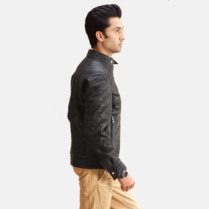 Best Quality <b>Sheepskin</b> Napa Tanned Quilted Leather Customize Design Warm Winter Season <b>Jacket</b> for Men - Product Image 3