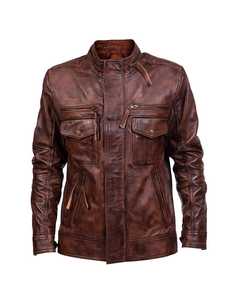 Chaqueta de mezclilla y cuero unisex de alta calidad, personalizable, 100% algodón, estilo casual para invierno, con logotipo bordado en la capucha. - Product Image 3