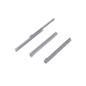 [HAN DOCK HI-TECH] HDS-450 Self Closing Drawer Slide Bottom Mount Roller Rail Furniture Hardware Korea <b>Runner</b> - Product Image 1