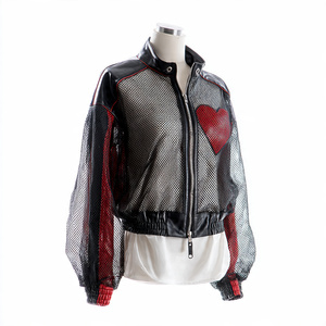 Veste en cuir de style Genz de haute qualité, très élégante et cool - Product Image 5