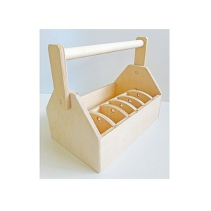Artisan Wooden <b>Caddy</b> Organizer for <b>Kitchen</b> Essentials Bathroom Counter Coffee Bar Dining Area and Home Organization - Product Image 5