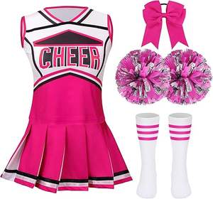 Ensemble de costumes de cheerleading imprimés professionnels pour femmes, uniforme de cheerleading personnalisé, décoration en strass, haute qualité, respirant - Product Image 4